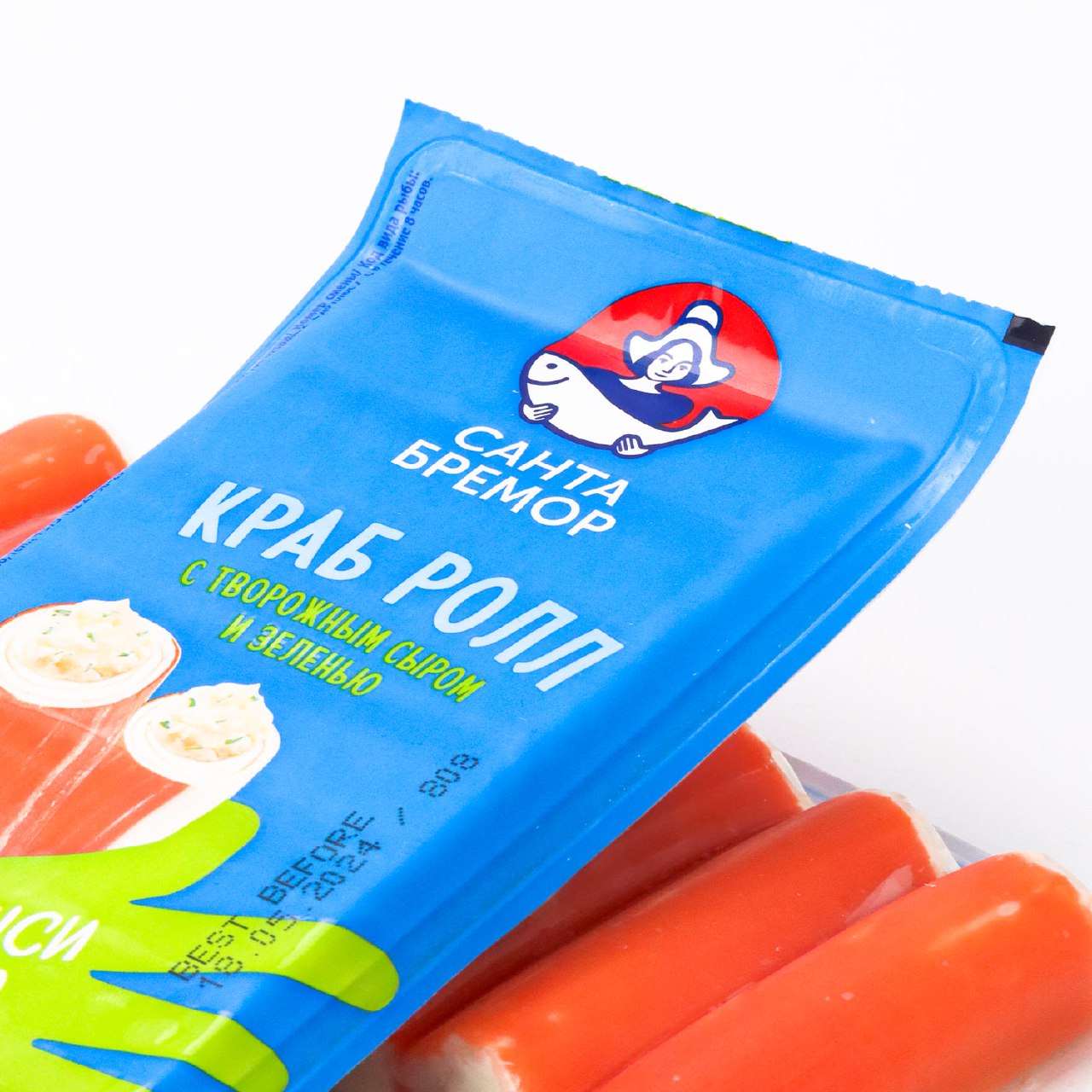 Crab sticks Crab roll with cheese 